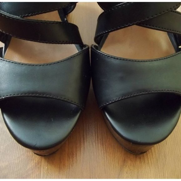 Indigo Rd® ‘Irkasnee’ Wedge Open Toe Platform Sandal Size US 9M - Picture 9 of 14